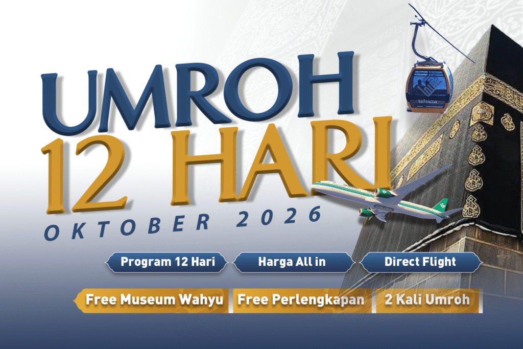 Umroh 12 Hari Oktober 2026