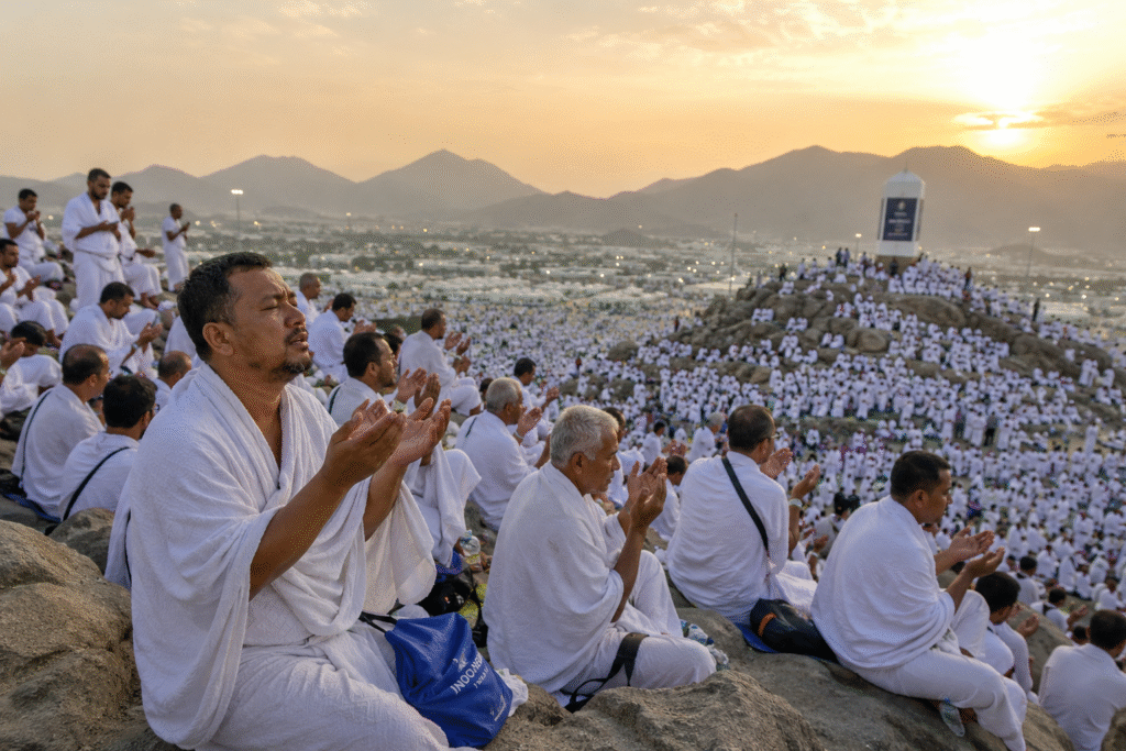 Doa Saat Wukuf  di Padang Arafah