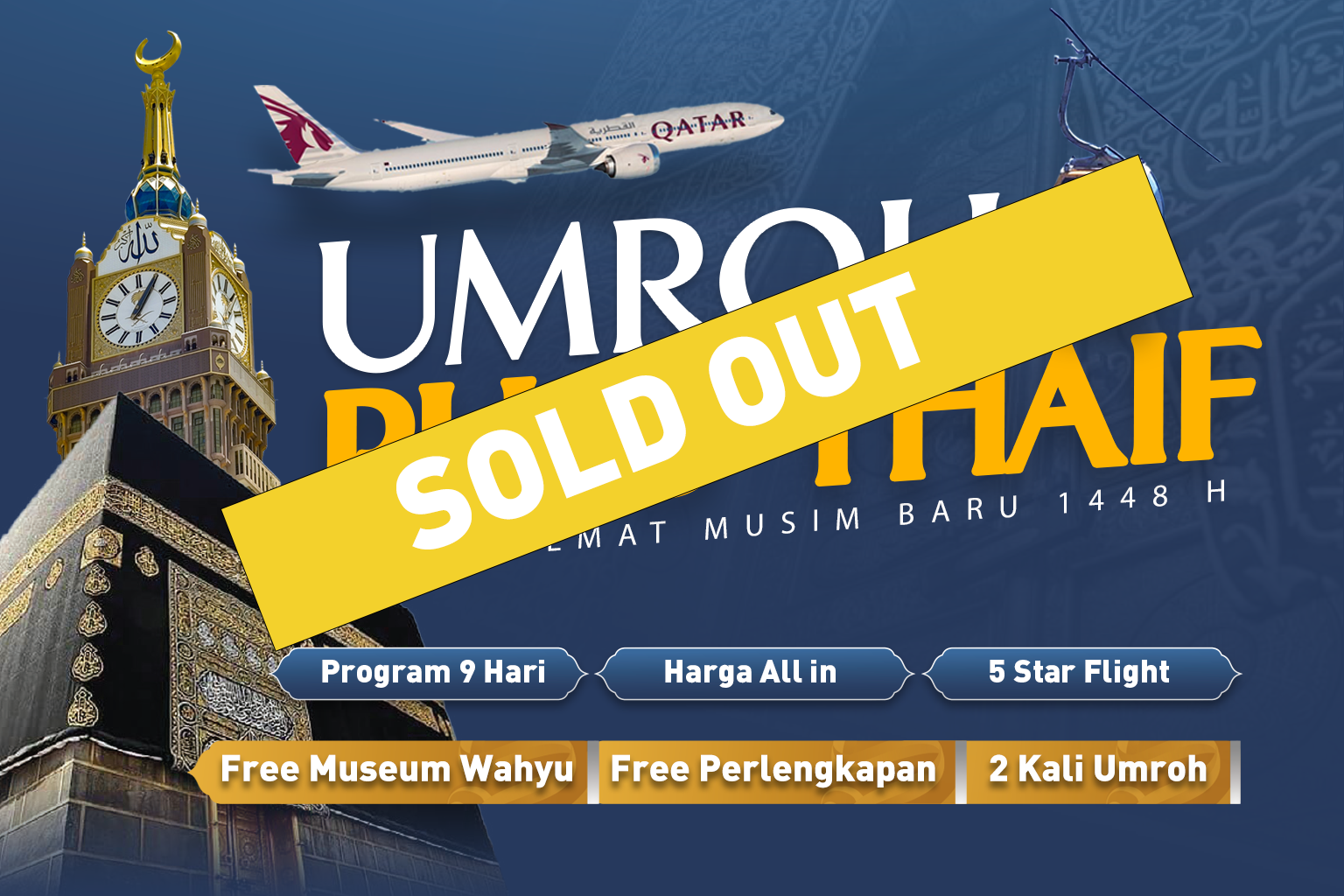 Umroh Reguler Juli 2026 (Qatar)